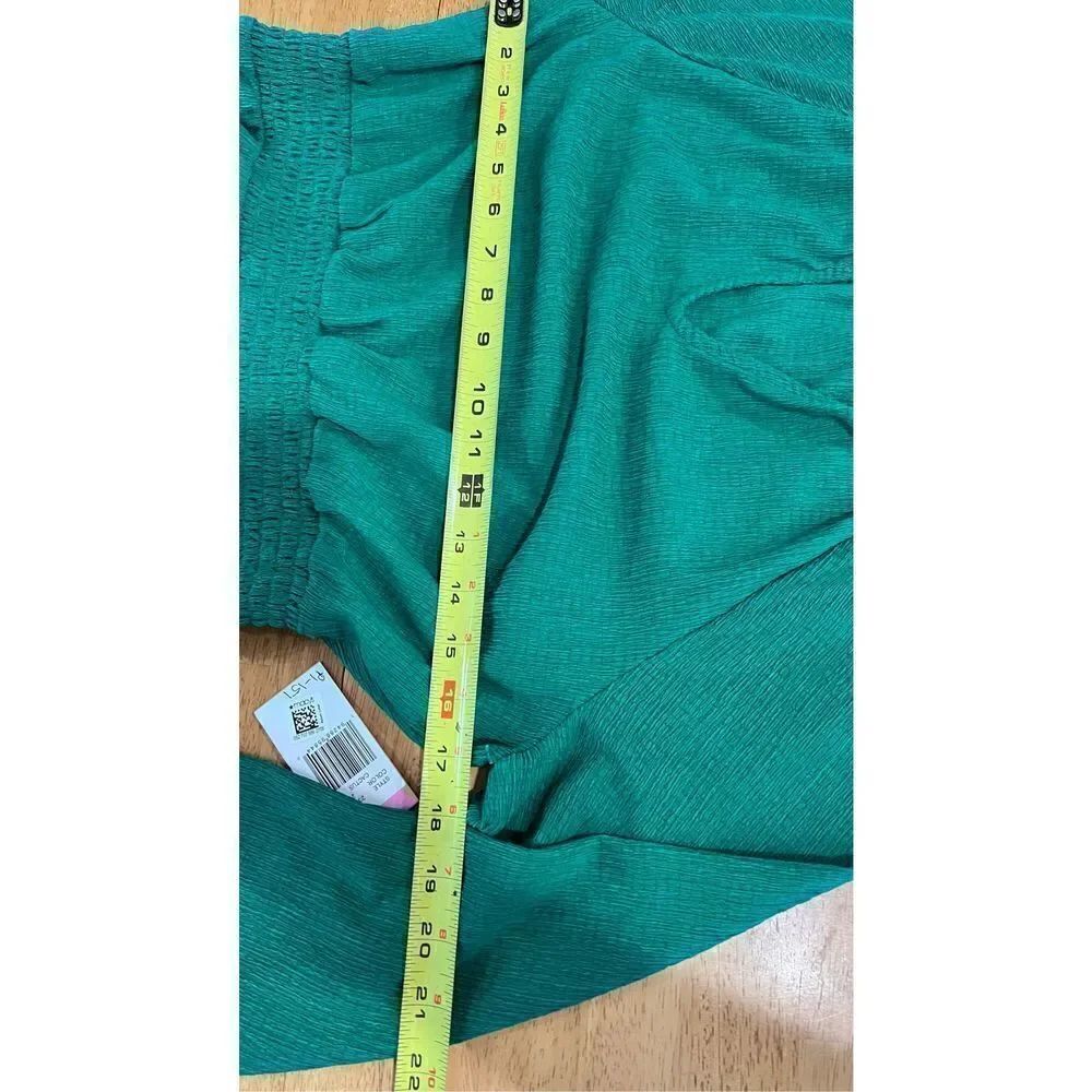 RILEY & RAE GREEN GAUZE BLOUSE WOMEN'S SIZE S NEW P1-151 - Picture 7 of 11